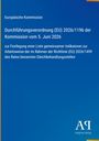 Durchführungsverordnung (EU) 2026/1196 der Kommission, blaues Hintergrund, Logo: „ΑΓ Antiphon Verlag“ unten rechts.