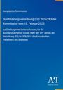 Text zur Verordnung der EU für ein Biozidprodukt von Ecolab, herausgegeben von der Europäischen Kommission.