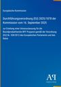 Text: "Durchführungsverordnung (EU) 2025/1878 der Kommission." Blaues Design mit gelbem Rand, unten Logo Antiphon Verlag.
