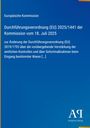 Europäische Kommission, Verordnung (EU) 2025/1441 vom 18. Juli 2025, Änderung 2019/1793, Antiphon Verlag, blauer Hintergrund.