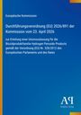Europäische Kommission: Durchführung von Verordnung (EU) 2026/891, Kommission vom 23. April 2026. Hintergrund in Blau.