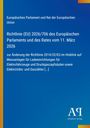 Text zu Richtlinien des Europäischen Parlaments. Blaues Layout mit Logo des Antiphon Verlags in der Ecke.