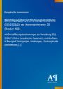 Text: Berichtigung der Durchführungsverordnung (EU) 2025/26 der Kommission. Blauer Hintergrund, Antiphon Verlag-Logo unten.