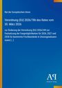Verordnung (EU) 2026/786 zur Änderung der Fangmöglichkeiten in Unionsgewässern; blaue Farbe mit gelbem Streifen links.