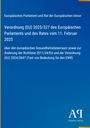 Text: Verordnung (EU) 2025/327 über den europäischen Gesundheitsdatenraum. Blaues Cover mit Logo "Antiphon Verlag".