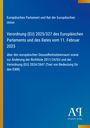 Text über eine EU-Verordnung. Oben blau, links gelber Streifen, rechts unten Logo „Antiphon Verlag“.