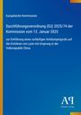 Europäische Kommission: Verordnung (EU) 2025/74 zur Einführung eines Antidumpingzolls auf Lysin aus China.