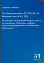 Auf blauem Hintergrund steht: EU-Kommission beschließt am 24. März 2025 Änderungen zum Stahlerzeugnis-Einfuhrschutz. Unten ein Logo.