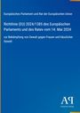 Richtlinie (EU) 2024/1385 zur Bekämpfung von Gewalt gegen Frauen. Blaues Cover mit "Antiphon Verlag" Logo.