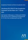 Europäische Verordnung über fluorierte Treibhausgase, Änderung der Richtlinie 2019/1937, Aufhebung Verordnung 517/2014.