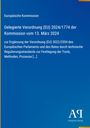 Text: "Europäische Kommission Delegierte Verordnung (EU) 2024/1774...". Blaues Cover mit EU-Verordnungstext. Logo: Antiphon Verlag.