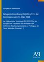 Europäische Kommission, Verordnung (EU) 2024/1774 vom 13. März 2024, ergänzt Verordnung (EU) 2022/2554.