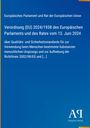 Titel: Verordnung (EU) 2024/1938 über Qualitäts- und Sicherheitsstandards. Blaues Cover, Antiphon Verlag Logo unten rechts.