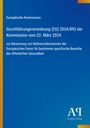 EU Durchführungsverordnung (EU) 2024/892 vom 22. März 2024. Blaues Layout mit gelbem Detail links und Logo rechts unten.