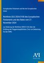 Europäisches Parlament und Rat: Richtlinie (EU) 2024/3100. Text auf blauem Hintergrund, Antiphon Verlag-Logo unten.