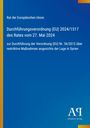 Text: Rat der Europäischen Union; Durchführungsverordnung (EU) 2024/1517 des Rates vom 27. Mai 2024; Antiphon Verlag. Hintergrund: Blau.