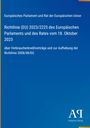 Richtlinie (EU) 2023/2225 des Parlaments vom 18. Oktober 2023 zu Verbraucherkreditverträgen. Blaues Cover mit Logo.