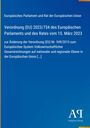Verordnung (EU) 2023/734, Änderung von Nr. 549/2013. Blauer Hintergrund, "Antiphon Verlag" Logo.