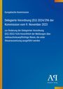 Europäische Kommission: Delegierte Verordnung (EU) 2024/296. Blauer Hintergrund, Logo "AR", Antiphon Verlag.
