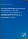 Titel: "Durchführungsverordnung (EU) 2023/893 der Kommission" auf blauem Hintergrund, Logo unten rechts.