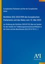 Titel: Richtlinie (EU) 2023/959. Blauer Hintergrund mit EU-Text und Logo unten rechts der Antiphon Verlag.