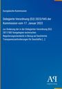 Europäische Kommission, Delegierte Verordnung (EU) 2023/945, Änderung technischer Regulierungsstandards, blaues Layout.