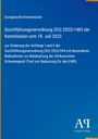 Text über EU-Verordnung zur Bekämpfung der Afrikanischen Schweinepest, herausgegeben von der Europäischen Kommission.