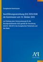 Titel: Durchführungsverordnung (EU) 2025/2048. Blaues Cover mit farbigen Ecken, Logo unten rechts.