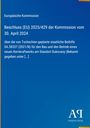 Europäische Kommission, Beschluss (EU) 2025/429, 30. April 2024. Logo unten rechts. Blauer Hintergrund.