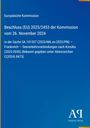 Europäische Kommission: Beschluss über Seeverkehrsverbindungen nach Korsika. Logo "A⁄Λ", Antiphon Verlag unten rechts.