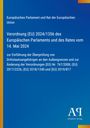 Text über EU-Verordnung vom 14. Mai 2024. Blaues Design mit gelbem Rand und Verlagssignet unten rechts.