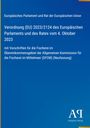 Europäische Verordnung über Fischerei. Blauer Hintergrund mit "AP" Logo und "Antiphon Verlag".
