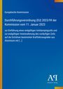 Europäische Kommission, Verordnung (EU) 2023/99, Antidumpingzoll auf Fahrzeugräder aus Aluminium. Logo: Antiphon Verlag.