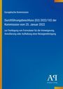 Text: Durchführung des EU-Beschlusses zur Reisegenehmigung. 
Visuell: Blaues Design mit gelbem Rand. Logo unten rechts.