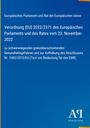 Verordnung (EU) 2022/2371 über grenzüberschreitende Gesundheitsgefahren. Europäisches Parlament und Rat der EU.
