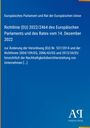 Überschrift über EU-Richtlinie zur Nachhaltigkeitsberichterstattung. Blauer Hintergrund mit weißem Text. Logo unten rechts.
