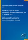 Text: "Verordnung (EU) 2025/2365...Mikroplastik" auf blauem Hintergrund. Unten links ein orangefarbenes Band, unten rechts Antiphon Verlag Logo.