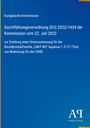 Europäische Kommission, Verordnung (EU) 2022/1434, 22. Juli 2022. Unionszulassung Biozidproduktfamilie. Blaues Design.