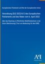 Verordnung (EU) 2022/612 über Roaming in Mobilfunknetzen. Enthält Logo "AP" Antiphon Verlag, blauer Hintergrund.
