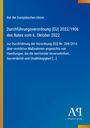 „Durchführungsverordnung (EU) 2022/1906“ oben, blaues Design mit gelbem Streifen links und Verlagslogo unten rechts.