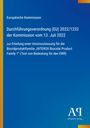 Europäische Kommission, Durchführungsverordnung (EU) 2022/1232, Unionszulassung für INTEROX Biozidprodukte, blaues Design.