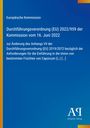 Durchführungsverordnung (EU) 2022/959 vom 16. Juni 2022, Änderung der Verordnung für Capsicum-Früchte. Europäische Kommission.