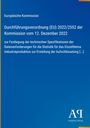 Europäische Kommission: Titel einer Verordnung mit Datum. Unten "Antiphon Verlag" auf blauem Hintergrund.