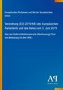 Verordnung (EU) 2019/943 über den Elektrizitätsbinnenmarkt. Blaues Cover mit Verlagssymbol "Antiphon Verlag".