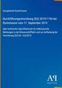 Europäische Verordnung über technische Spezifikationen in der Binnenschifffahrt. Blaues Cover, Verlaglogo unten.