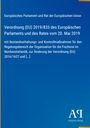 Verordnung (EU) 2019/833 zur Fischerei im Nordwestatlantik. Blau gefärbter Hintergrund mit Verlagssymbol unten.