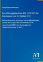 "Durchführungsbeschluss (EU) 2019/1835 der Kommission vom 30. Oktober 2019. Blaues Cover, Antiphon Verlag Logo."