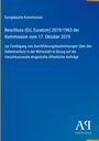 Text: "Europäische Kommission. Beschluss (EU, Euratom) 2019/1963 der Kommission vom 17. Oktober 2019. Antiphon Verlag."