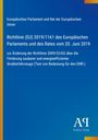 Text der Richtlinie (EU) 2019/1161 über Förderung sauberer Straßenfahrzeuge. Blaues Cover mit gelbem Rand. Antiphon Verlag.