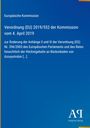 Europäische Kommission, Verordnung (EU) 2019/552, Änderung Anhänge II und III, Azoxystrobin, blauer Hintergrund, AP-Logo.